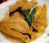 Opor Ayam Kering Tanpa Kuah