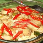 tahu jamur kukus