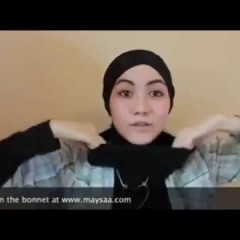 Cara Memakai Kerudung Pashmina Pendek