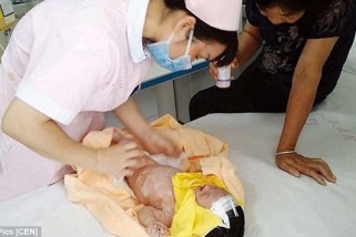 Air Hujan Bantu Selamtkan Bayi Yang Dikubur Hidup Orang Tuanya